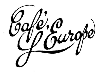 CAFE L'EUROPE logo