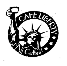 CAFE LIBERTY COFFEE logo