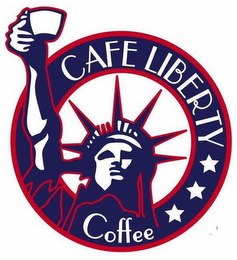 CAFE LIBERTY COFFEE logo