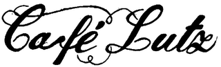 CAFE LUTZ logo