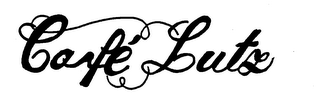 CAFE LUTZ logo
