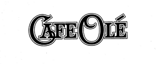 CAFE OLE logo
