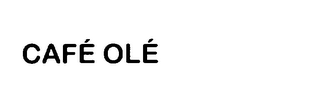 CAFE OLE logo