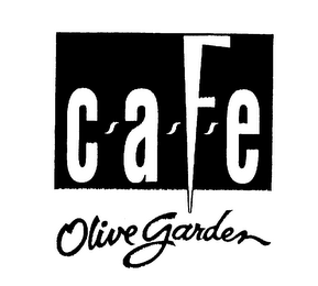 CAFE OLIVE GARDEN logo