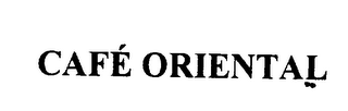CAFE ORIENTAL logo