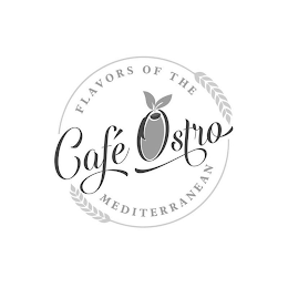 CAFE OSTRO FLAVORS OF THE MEDITERRANEAN logo
