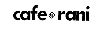 CAFE. RANI logo