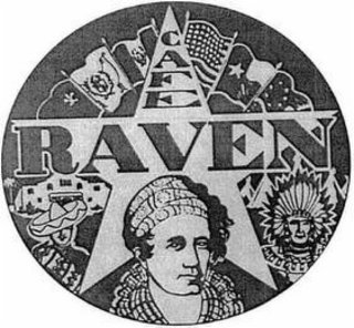 CAFE RAVEN logo