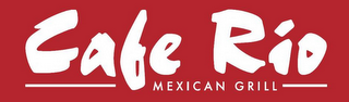 CAFE RIO MEXICAN GRILL logo