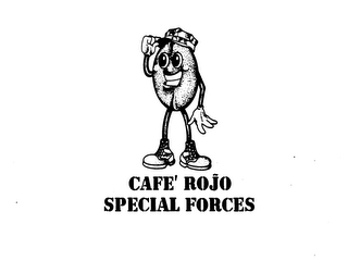 CAFE' ROJO SPECIAL FORCES logo
