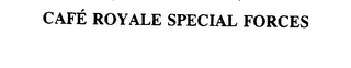 CAFE ROYALE SPECIAL FORCES logo