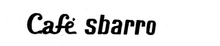 CAFE SBARRO logo