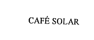 CAFE SOLAR logo
