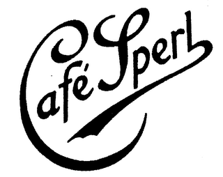 CAFE SPERL logo