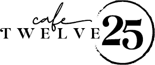 CAFE TWELVE 25 logo