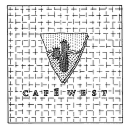 CAFE WEST logo