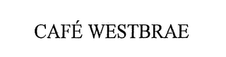 CAFE WESTBRAE logo