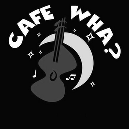 CAFE WHA? logo