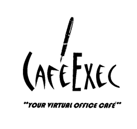 CAFEEXEC "YOUR VIRTUAL OFFICE CAFE" logo