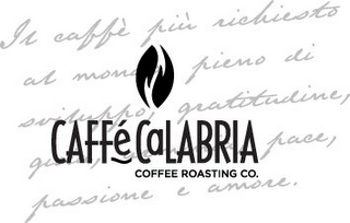 CAFFE CALABRIA COFFEE ROASTING CO. logo