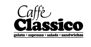 CAFFE CLASSICO GELATO-ESPRESSO-SALADS-SANDWICHES logo