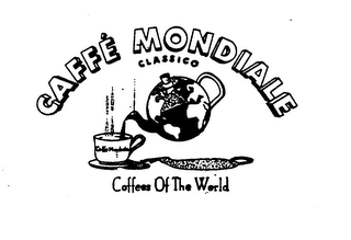CAFFE MONDIALE CLASSICO COFFEES OF THE WORLD logo