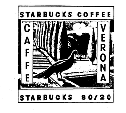 CAFFE VERONA STARBUCKS COFFEE STARBUCKS 80/20 logo