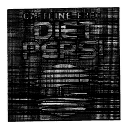 CAFFEINE FREE DIET PEPSI logo