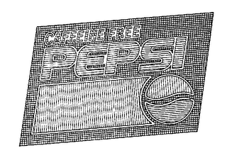 CAFFEINE FREE PEPSI logo