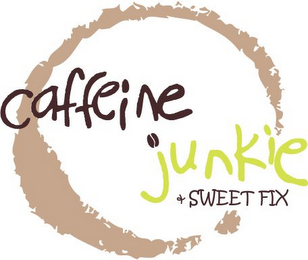 CAFFEINE JUNKIE & SWEET FIX logo