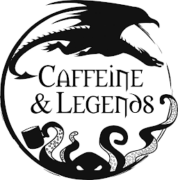 CAFFEINE & LEGENDS logo