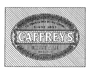 CAFFREY'S IRISH ALE GENUINE THE THOMAS CAFFREY BREWING COMPANY SINCE 1897 logo