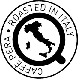 CAFFÈ PERA · ROASTED IN ITALY logo