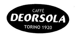 CAFFÉ DEORSOLA TORINO 1920 logo