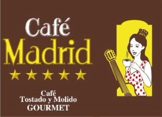 CAFÈ MADRID CAFÉ TOSTADO Y MOLIDO GOURMET logo