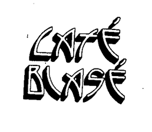 CAFÉ BLASÉ logo