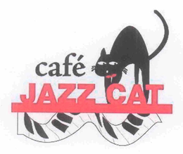CAFÉ JAZZ CAT logo