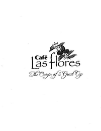 CAFÉ LAS FLORES THE ORIGIN OF A GREAT CUP logo