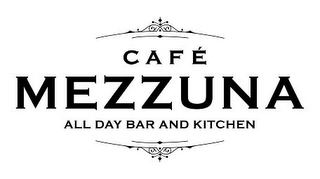 CAFÉ MEZZUNA ALL DAY BAR AND KITCHEN logo