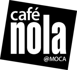 CAFÉ NOLA @MOCA logo