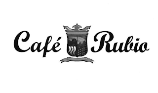 CAFÉ RUBIO logo