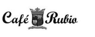 CAFÉ RUBIO logo