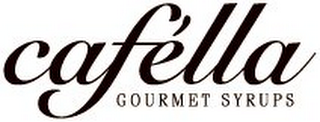 CAFÉLLA GOURMET SYRUPS logo