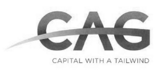 CAG CAPITAL WITH A TAILWIND logo