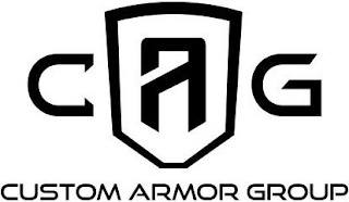 CAG CUSTOM ARMOR GROUP logo