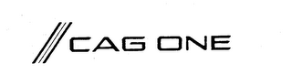 CAG ONE logo