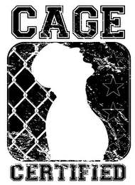 CAGE CERTIFIED logo