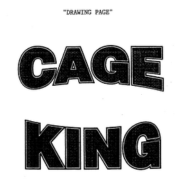 CAGE KING logo