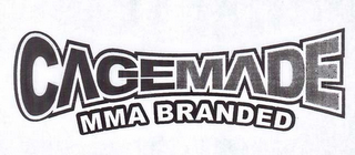 CAGEMADE MMA BRANDED logo