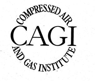 CAGI COMPRESSED AIR AND GAS INSTITUTE logo